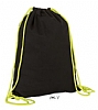 Mochila Cordones District Sols - Color Negro/Tilo